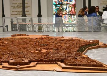 La Maqueta sigue siendo la protagonista del museo / FOTO: Eulogio García