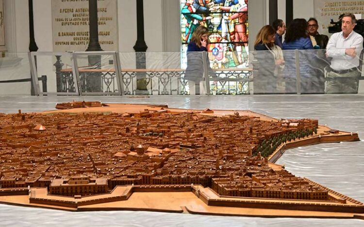 La Maqueta sigue siendo la protagonista del museo / FOTO: Eulogio García