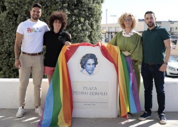 Presentando las actividades en la plaza Pedro Zerolo / FOTO: Ayto.