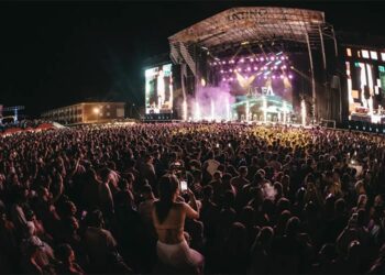 Uno de los llenos en el recinto de Las Banderas / FOTO: Puro Latino Fest