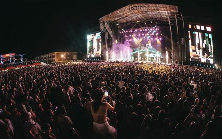 Uno de los llenos en el recinto de Las Banderas / FOTO: Puro Latino Fest