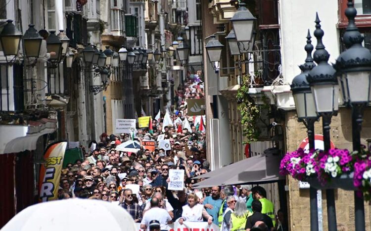 En la calle en defensa de la sanidad pública / FOTO: Eulogio García