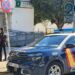 Patrulla policial en un centro de salud jerezano / FOTO: Policía Nacional