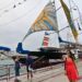 El Capitán Miranda durante su participación en la Gran Regata de 2023 / FOTO: Eulogio García