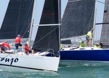 En plena regata / FOTO: RCN El Puerto de Santa María