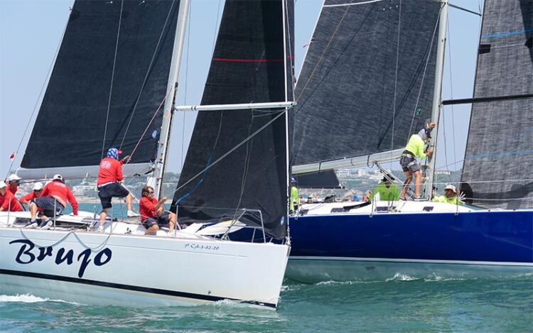 En plena regata / FOTO: RCN El Puerto de Santa María