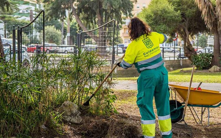 Las zonas ajardinadas también serán vigiladas por la empresa de plagas / FOTO: Ayto.