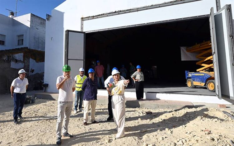 Visita de la alcaldesa a los trabajos en marcha / FOTO: Ayto.