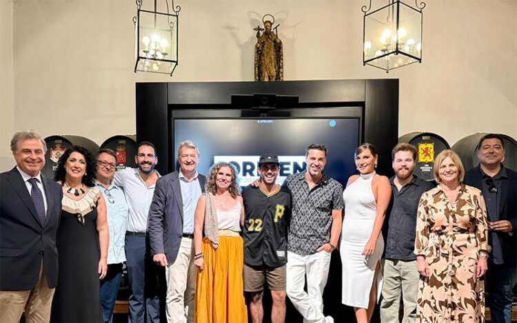 Posado tras la presentación de la campaña / FOTO: asociación Rutas del Vino