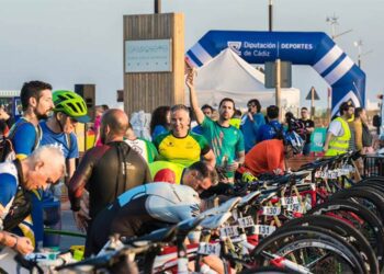 Ambiente en el triatlón del pasado verano / FOTO: Ayto.