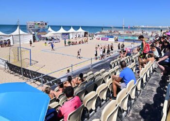 Una de las competiciones celebradas este verano en el Cádiz Arena / FOTO: Eulogio García