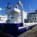 El nombre de Cádiz en el casco se verá en mares de medio mundo / FOTO: Eulogio García