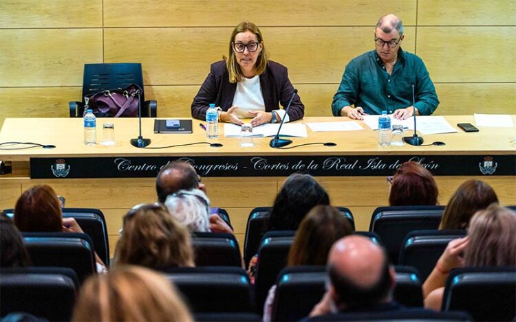 La concejala Barrera presidiendo el Consejo / FOTO: Ayto.