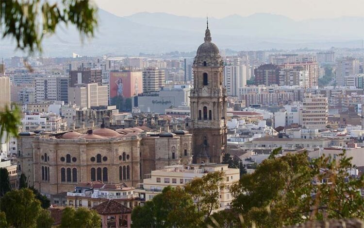 Vista de Málaga desde las alturas / FOTO: pixabay