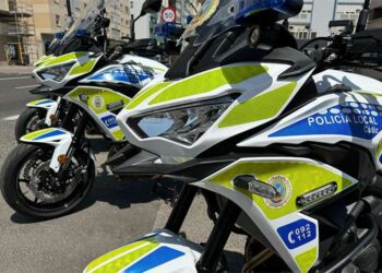 Nuevas motos recepcionadas en agosto / FOTO: Policía Local