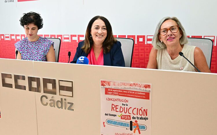 Rueda de prensa conjunta para defender la medida / FOTO: Eulogio García