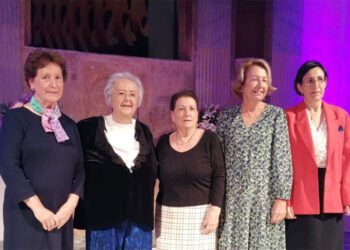 Las homenajeadas en el acto celebrado en el Centro Cultural San José / FOTO: Ayto.