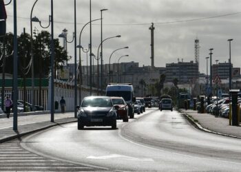 La reforma de la antigua carretera industrial es uno de los proyectos prioritarios ahora para el PP / FOTO: Eulogio García