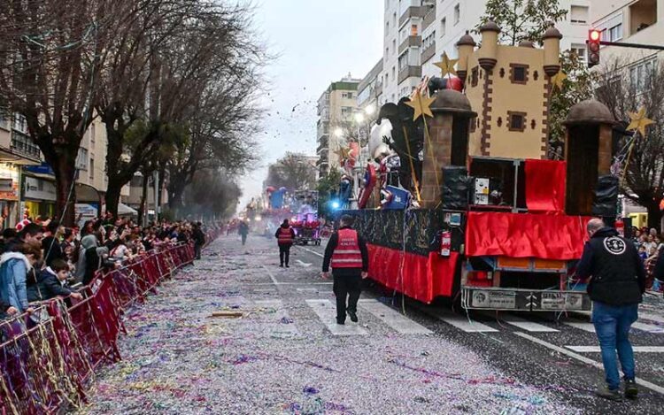 Cerrando la cabalgata de 2024 / FOTO: Eulogio García