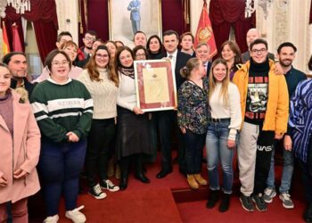 La entrega del premio a EQUA en 2023 / FOTO: Ayto.