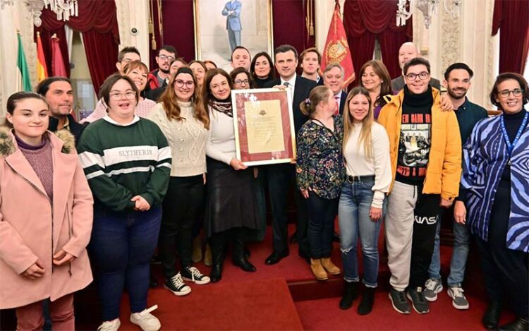 La entrega del premio a EQUA en 2023 / FOTO: Ayto.