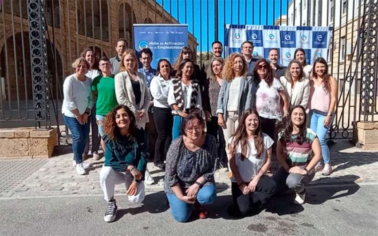 Grupo de la lanzadera Empleo Activa de la primera ronda