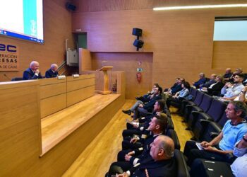 Un momento de la jornada en la sede de la CEC / FOTO: Eulogio García