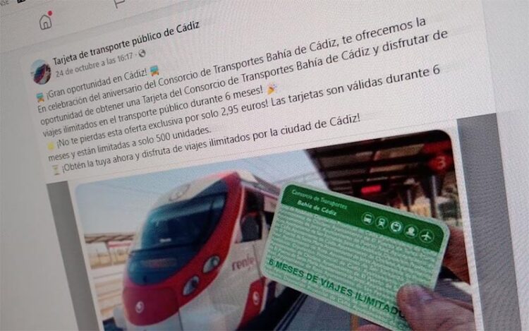 Pantallazo del post denunciado / FOTO: DBC