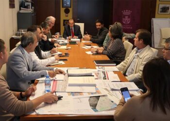 Reunión del Gobierno local que ha dado el visto bueno al POU / FOTO: Ayto.