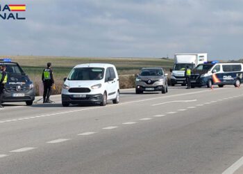 Controles policiales en vías de la zona rural / FOTO: Policía Nacional