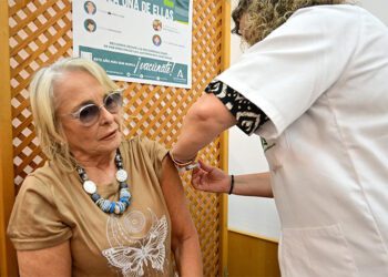 El Palillero sirviendo semanas atrás de punto de vacunación / FOTO: Eulogio García