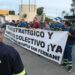 Una pasada protesta en el astillero isleño / FOTO: Ereagafoto