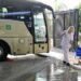 En la estación de autobuses de Cádiz / FOTO: Eulogio García