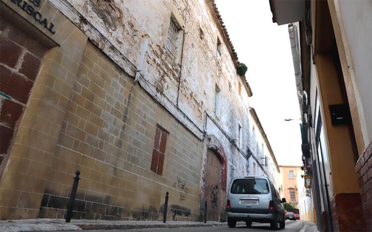 Detalle de la finca en la calle Cazón / FOTO: Ayto.