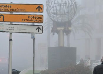 Señal en la zona de Puertas de Tierra / FOTO: Eulogio García