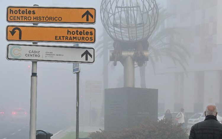 Señal en la zona de Puertas de Tierra / FOTO: Eulogio García