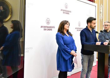 Concejales de AIG en rueda de prensa / FOTO: Eulogio García