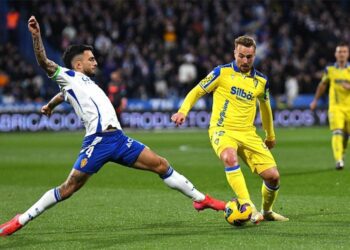 Ontiveros, casi siempre el hombre más peligroso / FOTO: Cádiz CF