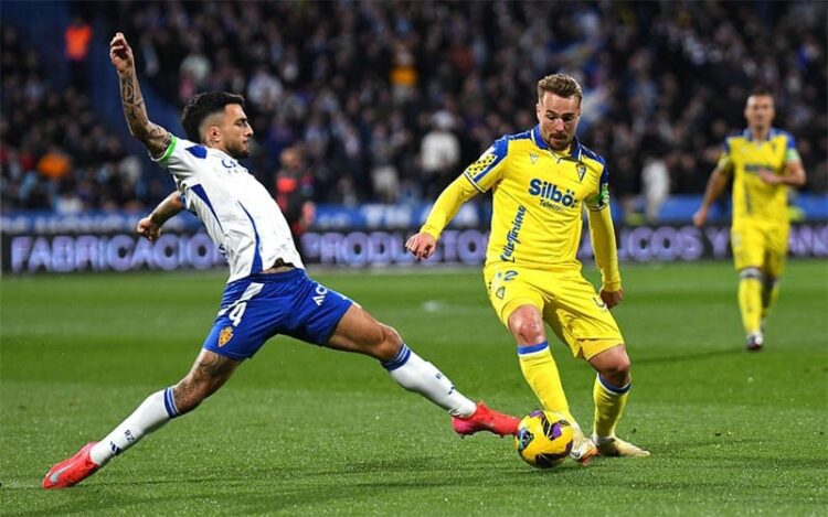 Ontiveros, casi siempre el hombre más peligroso / FOTO: Cádiz CF