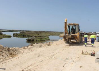 Durante las obras de la primera fase allá por 2020 / FOTO: Ayto.