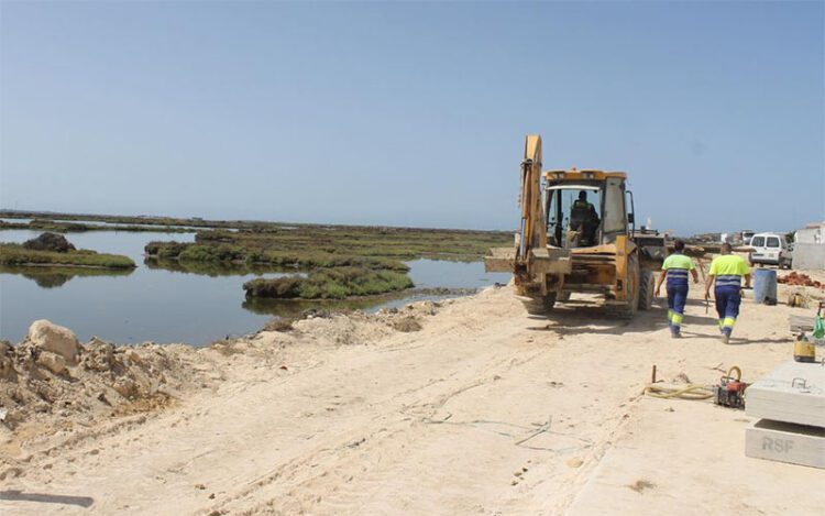 Durante las obras de la primera fase allá por 2020 / FOTO: Ayto.