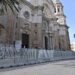 Por primera vez se ha optado por el vallado de la Catedral / FOTO: Eulogio García