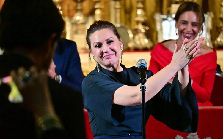 Y Niña Pastori cantó en el Oratorio / FOTO: Eulogio García