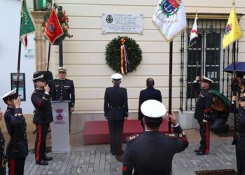 Un momento del acto en memoria a los caídos en aquella  contienda histórica / FOTO: Ayto.