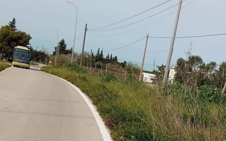 Uno de los tramos de carretera provincial a la espera de adecentamiento / FOTO: Ayto.