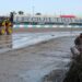 Actuando ya en una de las zonas afectadas por las lluvias / FOTO: circuito de Jerez