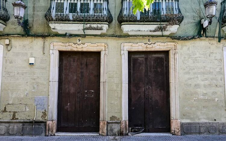 Las dos fincas de Mina a la espera de rehabilitación / FOTO: Eulogio García