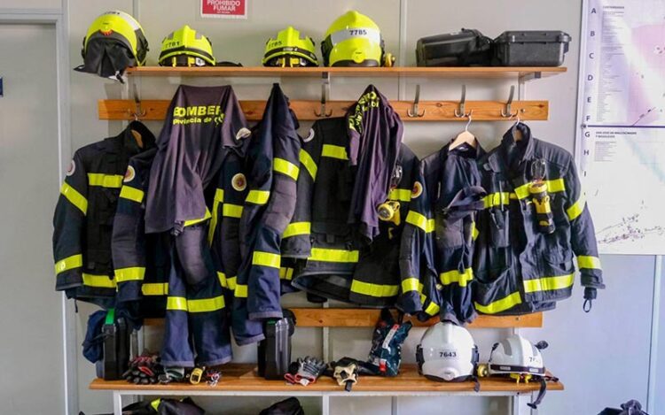 Detalle de uno de los parques de bomberos de la provincia / FOTO: CBPC